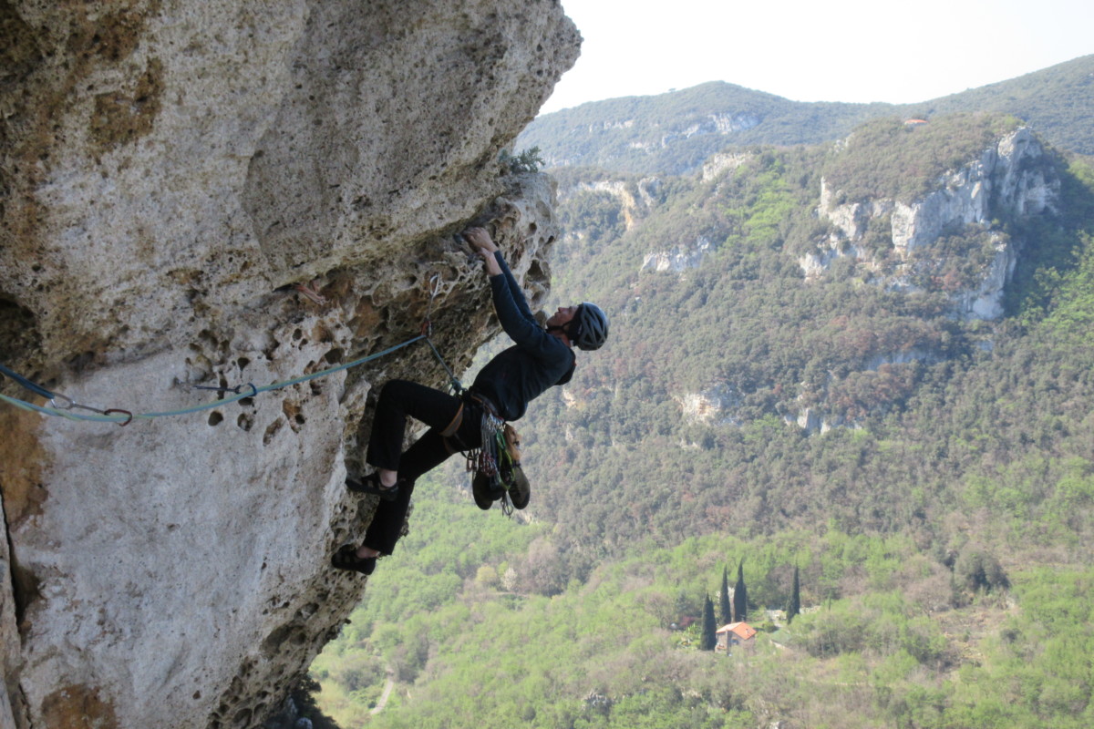 Climbing in Finale Ligure - Italy