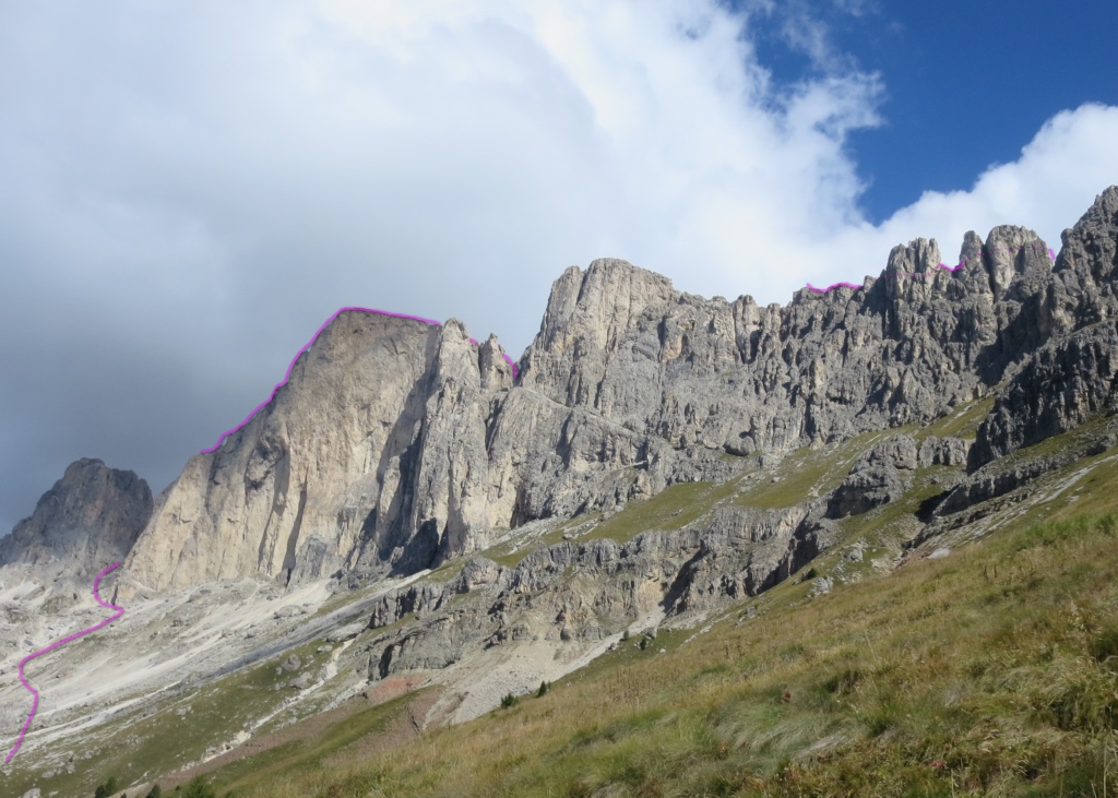 THREE VIA FERRATA in the Catinaccio in a day